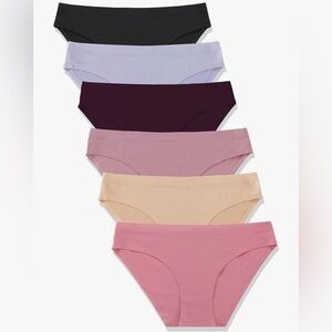Finetoo Panties Ten Pairs Hipster Style Size Medium Multicolored